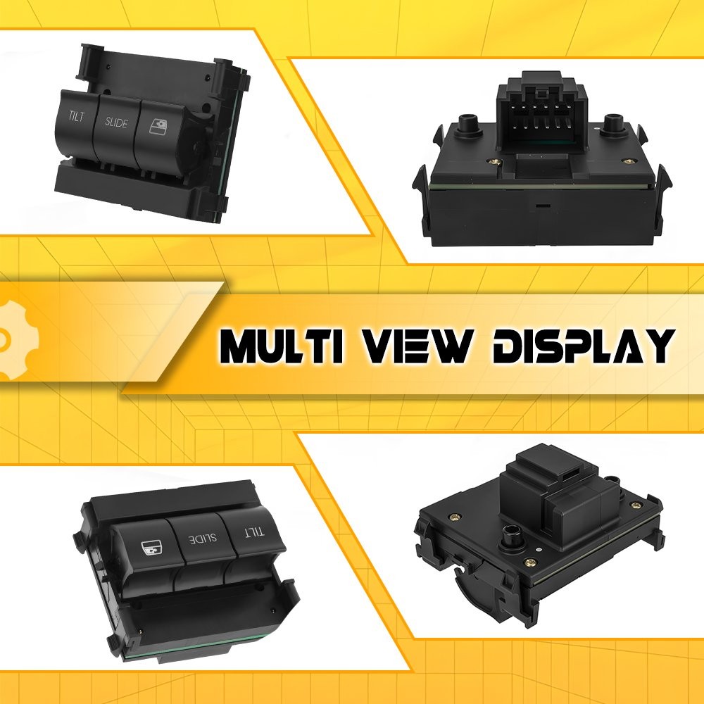 For 09-17 Ford F150 F250 F350 Overhead Sunroof Switch SW6643 9L3Z-15B691-DA 1-3X