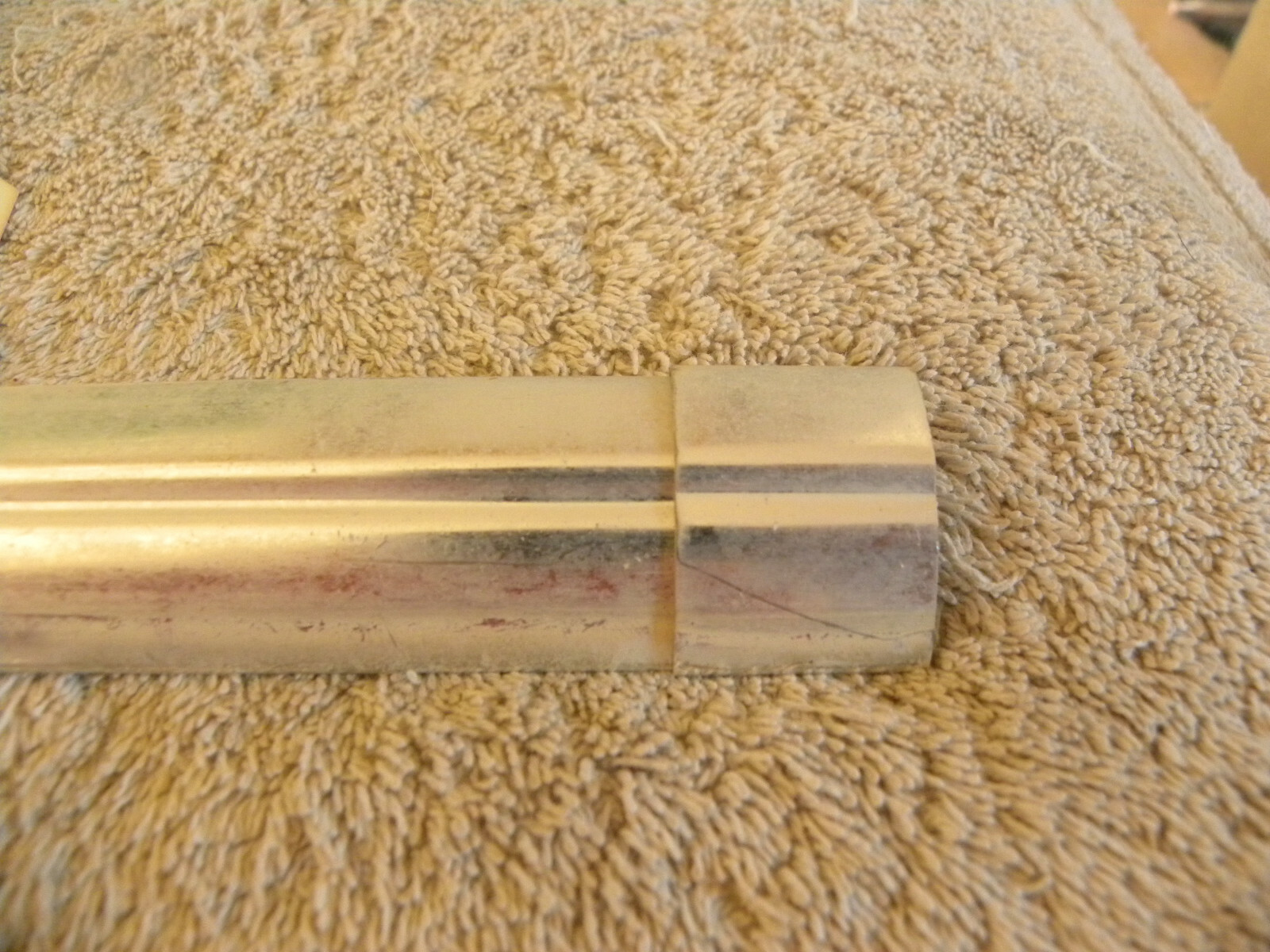 1970 Mercedes Benz W114 W115 Lower Left Passenger’s Side Windshield Trim.CM-56G