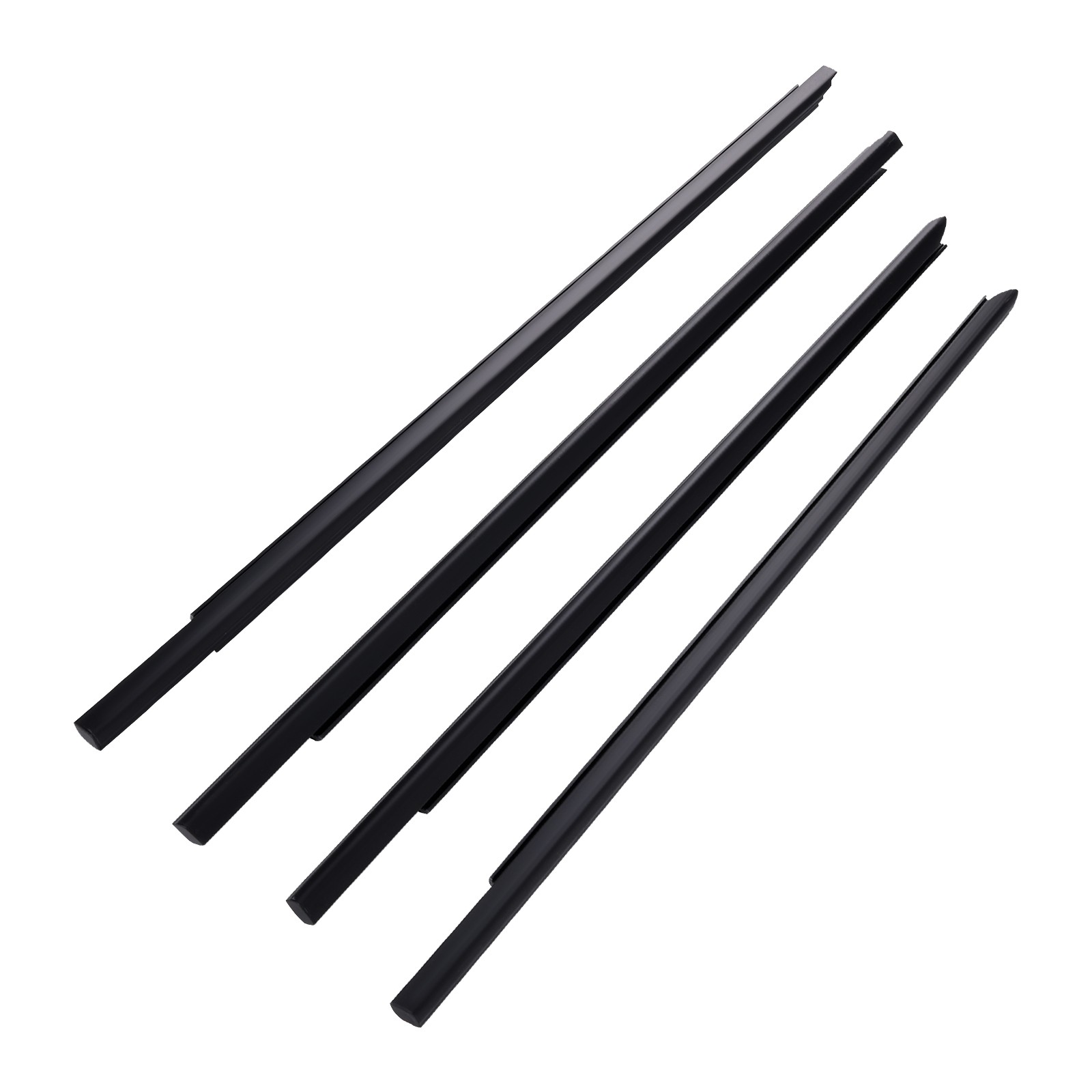 Window Moulding Belt for Dodge Ram 1500/2500/3500 2009-2023 55372138AH Black
