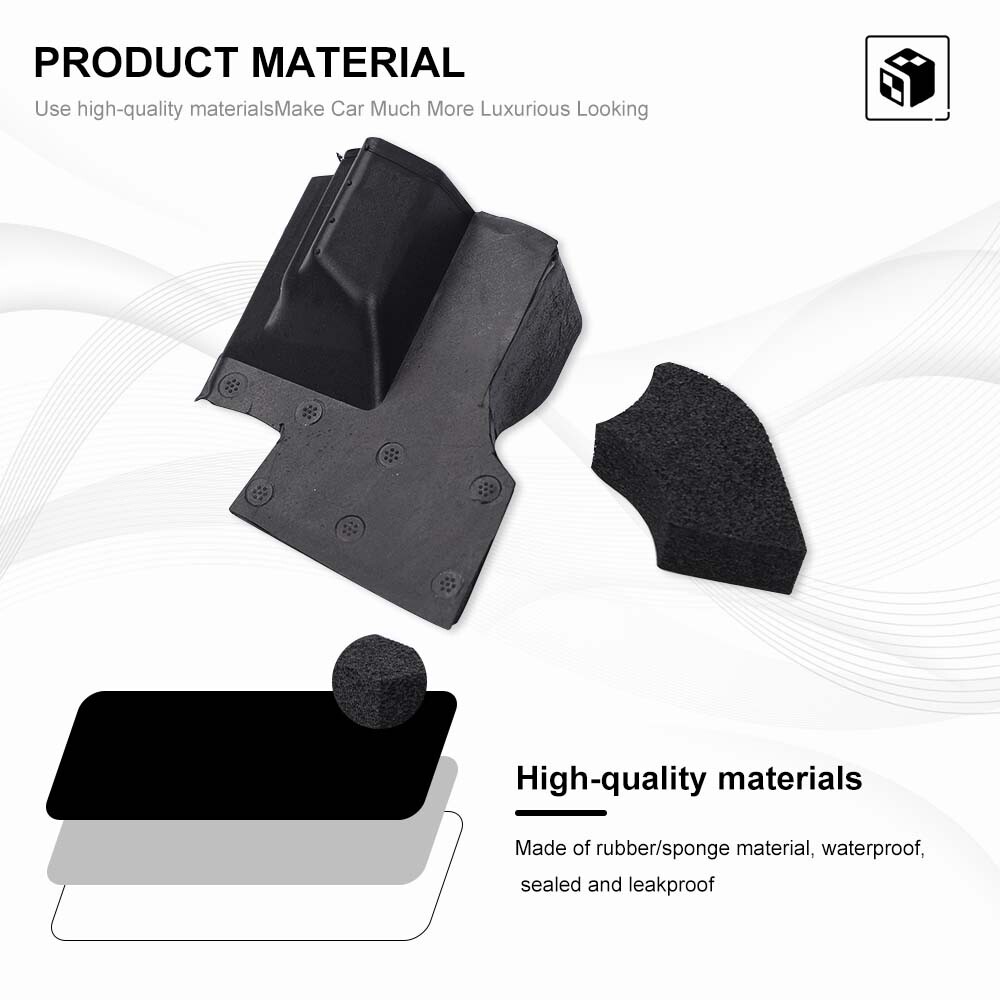 10Pcs Roof Hard Top Leak Repair Seal Tool Kit for Jeep Wrangler JL JT Gladiator