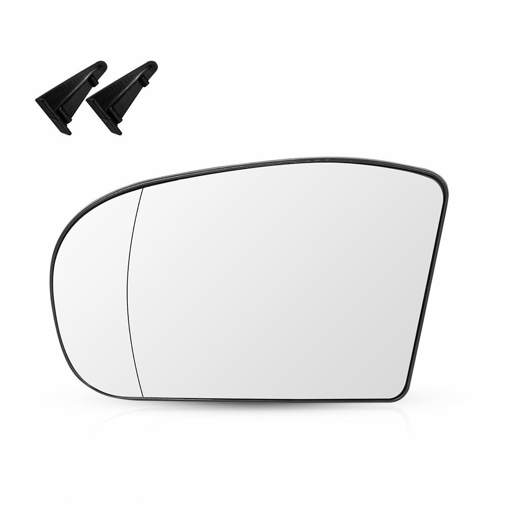 Left Driver Heated Side Mirror Glass For Mercedes E-class Wagon W211 2003-2006