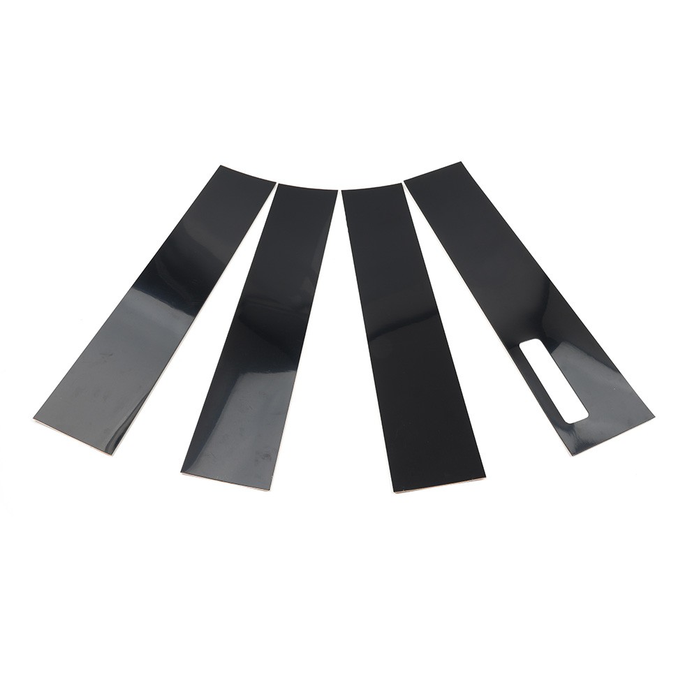 Pillar Posts Set Door Window Cover Trim Kit For Ford F150 F-150 2015-2022