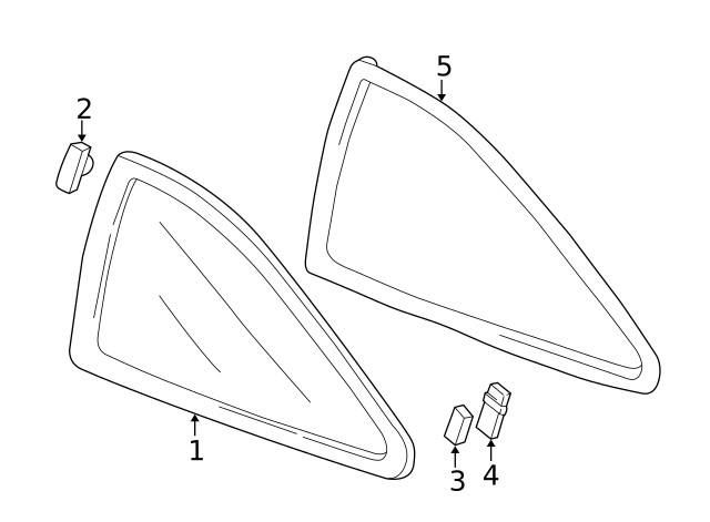 Genuine Honda Molding 73810-S02-000