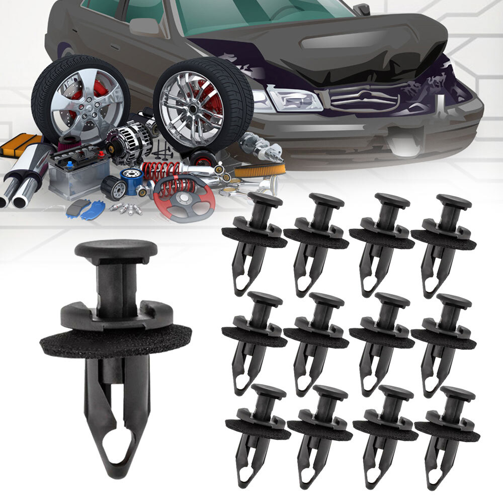 50pcs Car Radiator Core Support Upper Panel Cover Retainer Nylon Clips Car Parts