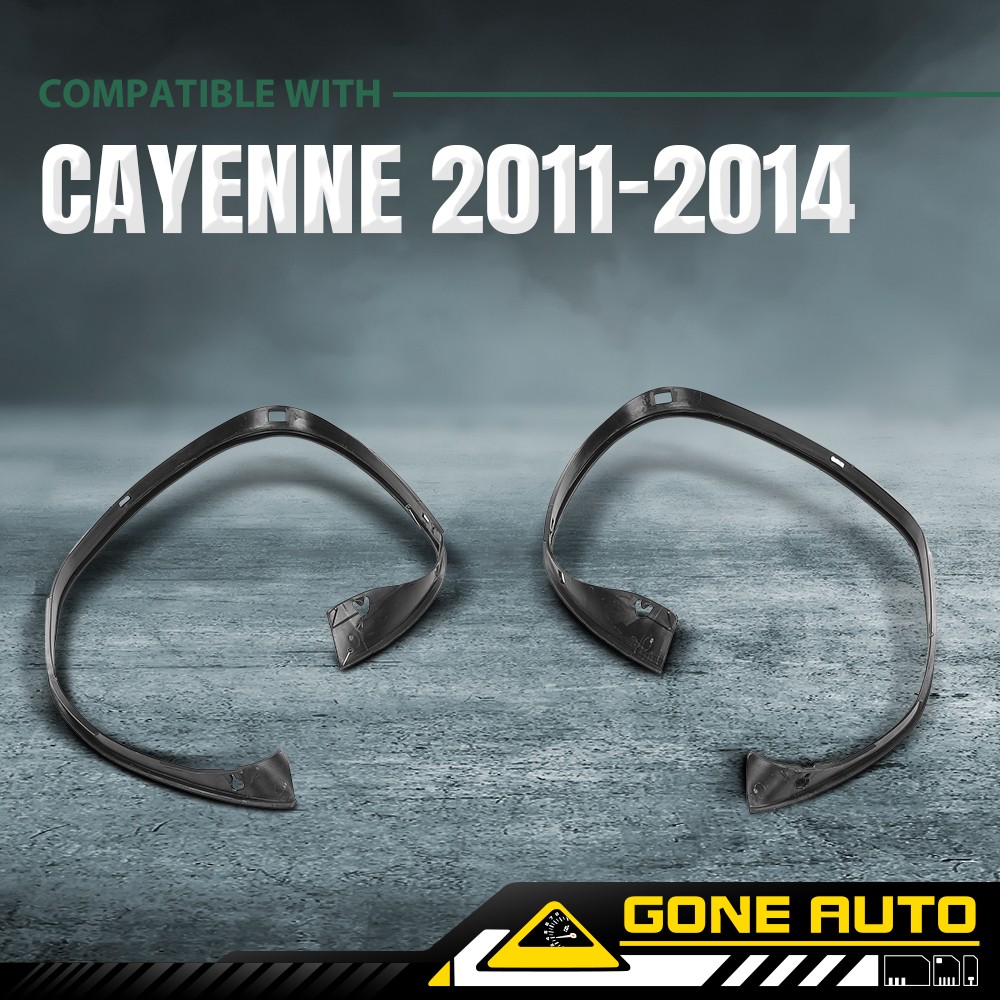 Headlamp Rubber Seal Decorative Trim Strips Fit for 2011-2014 Porsche Cayenne 2X