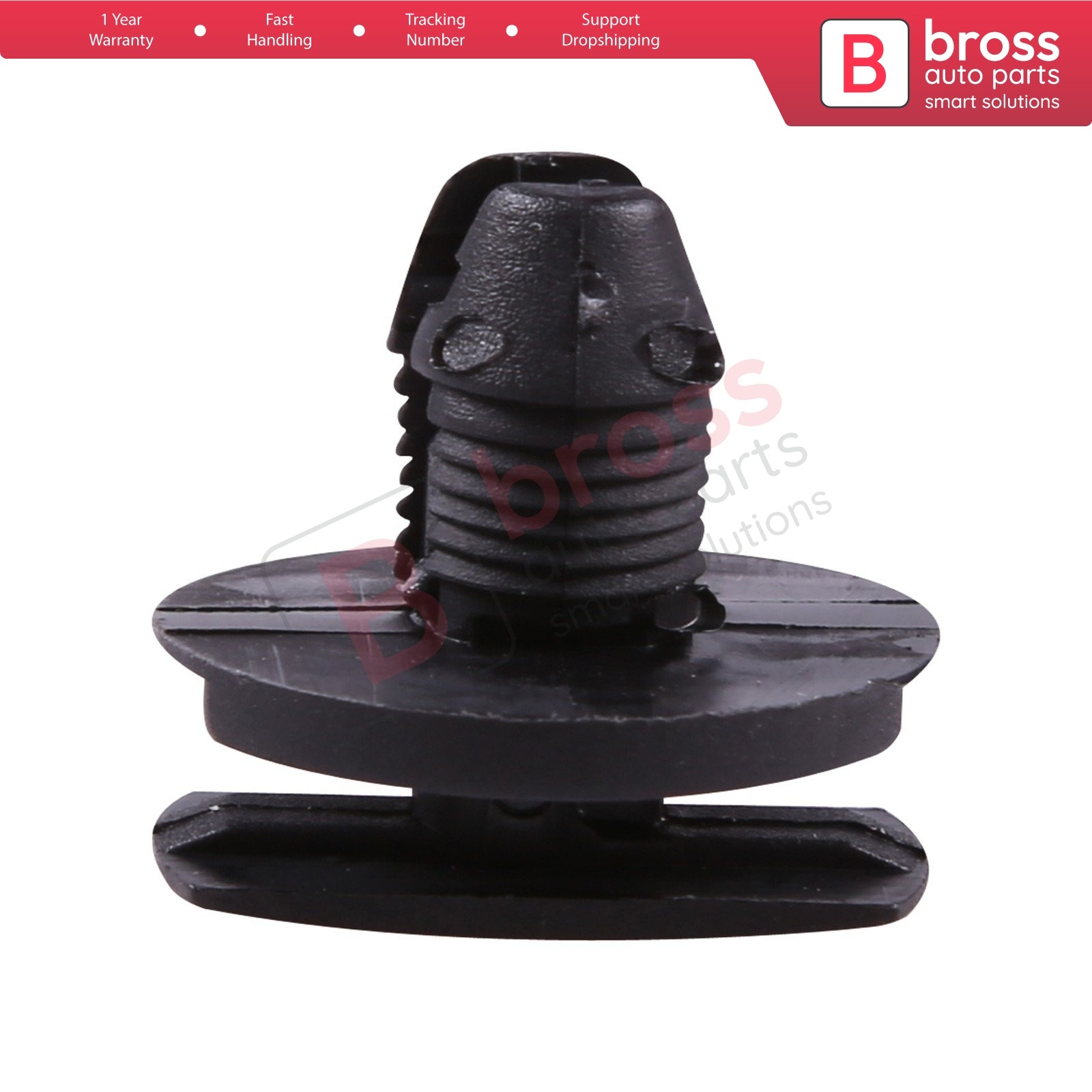 Bross BCF2644 10 Pieces Push Type Retainer for Citroen Renault Peugeot:8565.53