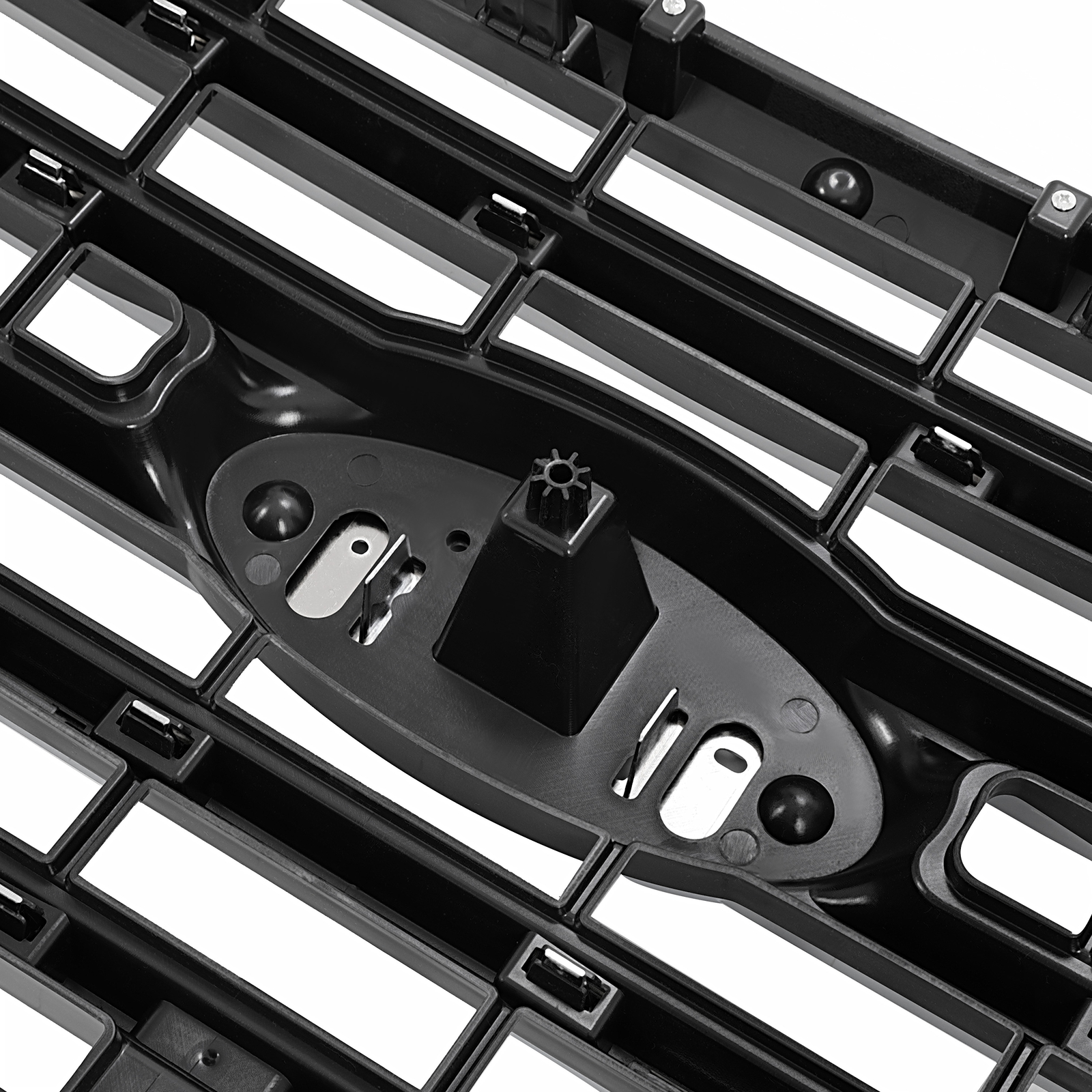 Chrome Front Upper Bumper Grille Mesh Style For Ford F-150 F150 2015 2016 2017