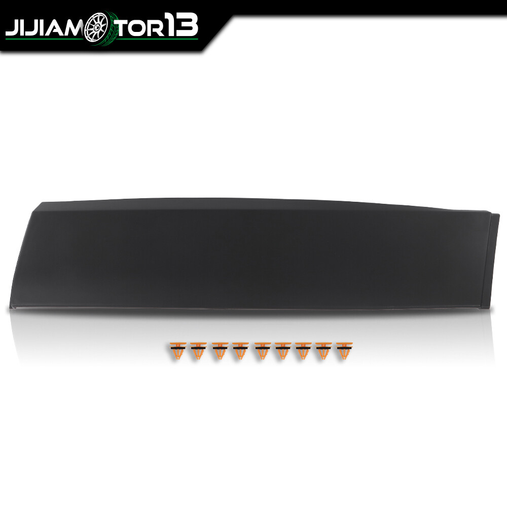 Driver Side | Rear | Textured Black Fit For 14-22 Jeep Cherokee Door Molding
