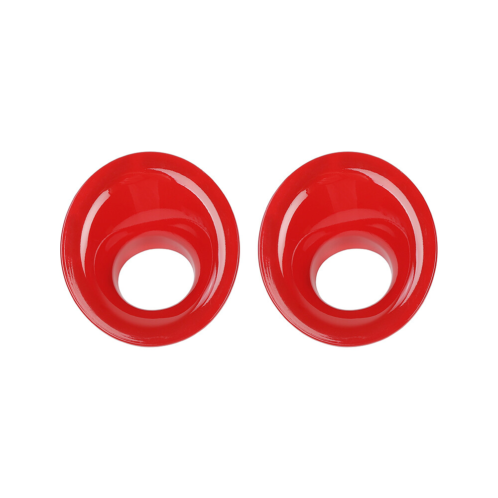 💥 Front Fog Light Ring Cover Side Bumper Lamp Bezels for Dodge Challenger 15-23