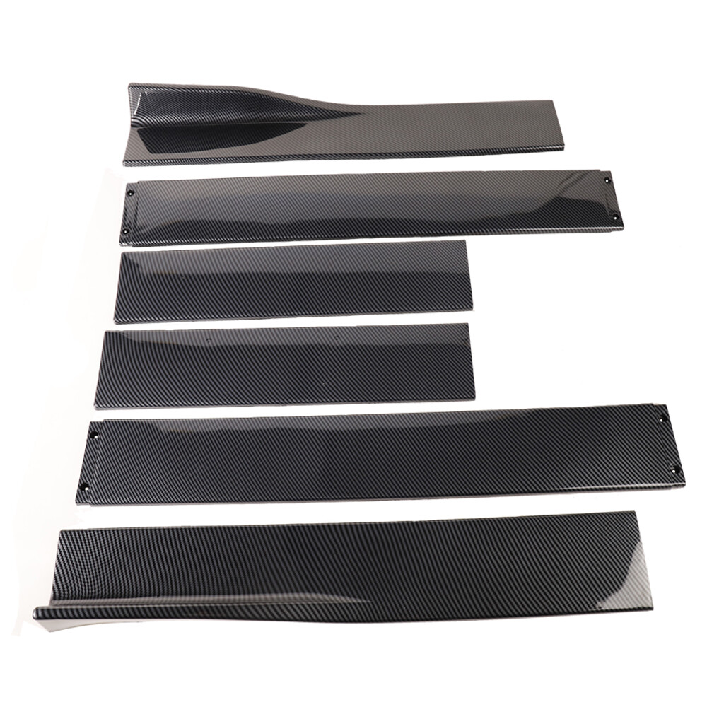 For Lexus GS300 GS350 86″ Side Skirt Extension Rocker Splitter Carbon Fiber
