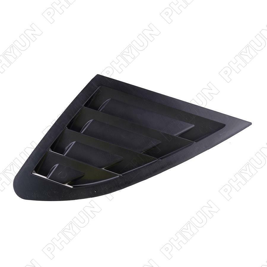 2 x Glossy Black Window Louvers Shutter Cover For Chevrolet Malibu XL 2016-2020