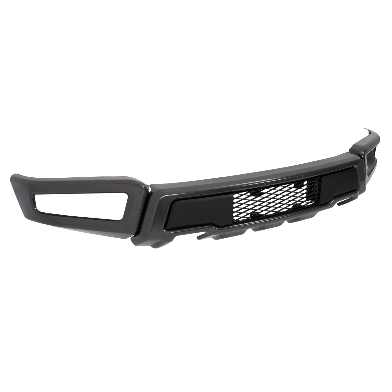Steel Front Bumper Assembly For 2018 2019 2020 Ford F150 Raptor Style Gray