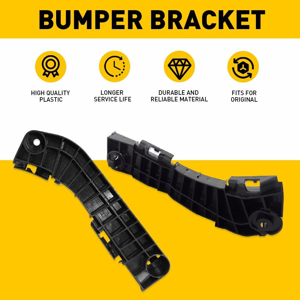 Bumper Bracket 2007-2011 Fit Toyota Camry US Models Made Set of 2 free return