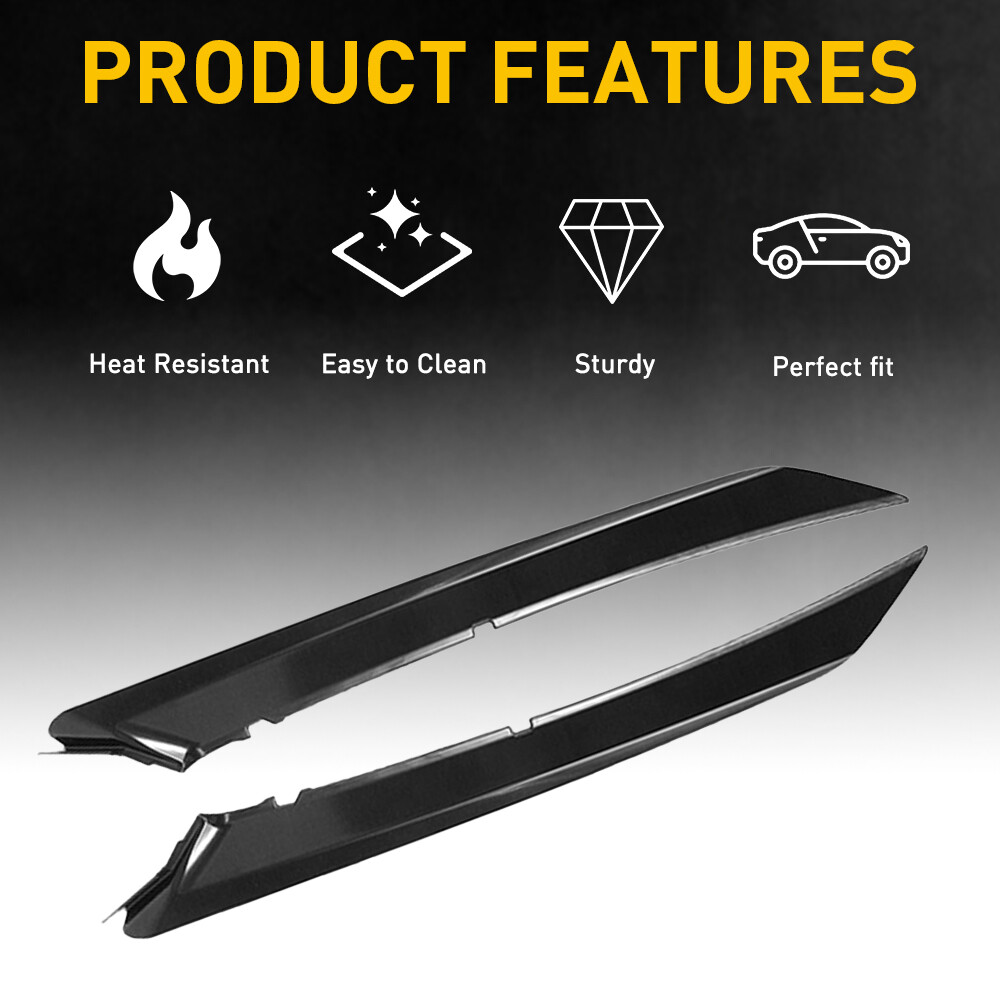 For 2018-2021 Toyota Camry SE XSE Front Bumper Headlight Filler Trim Panel Parts