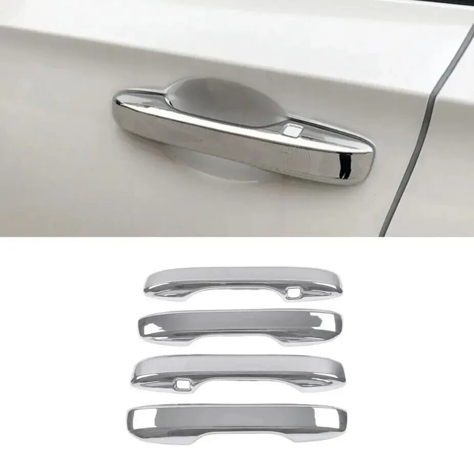 For 2023-2024 Honda Accord Chrome Door Handle Covers Overlay WITH Front Smartkey
