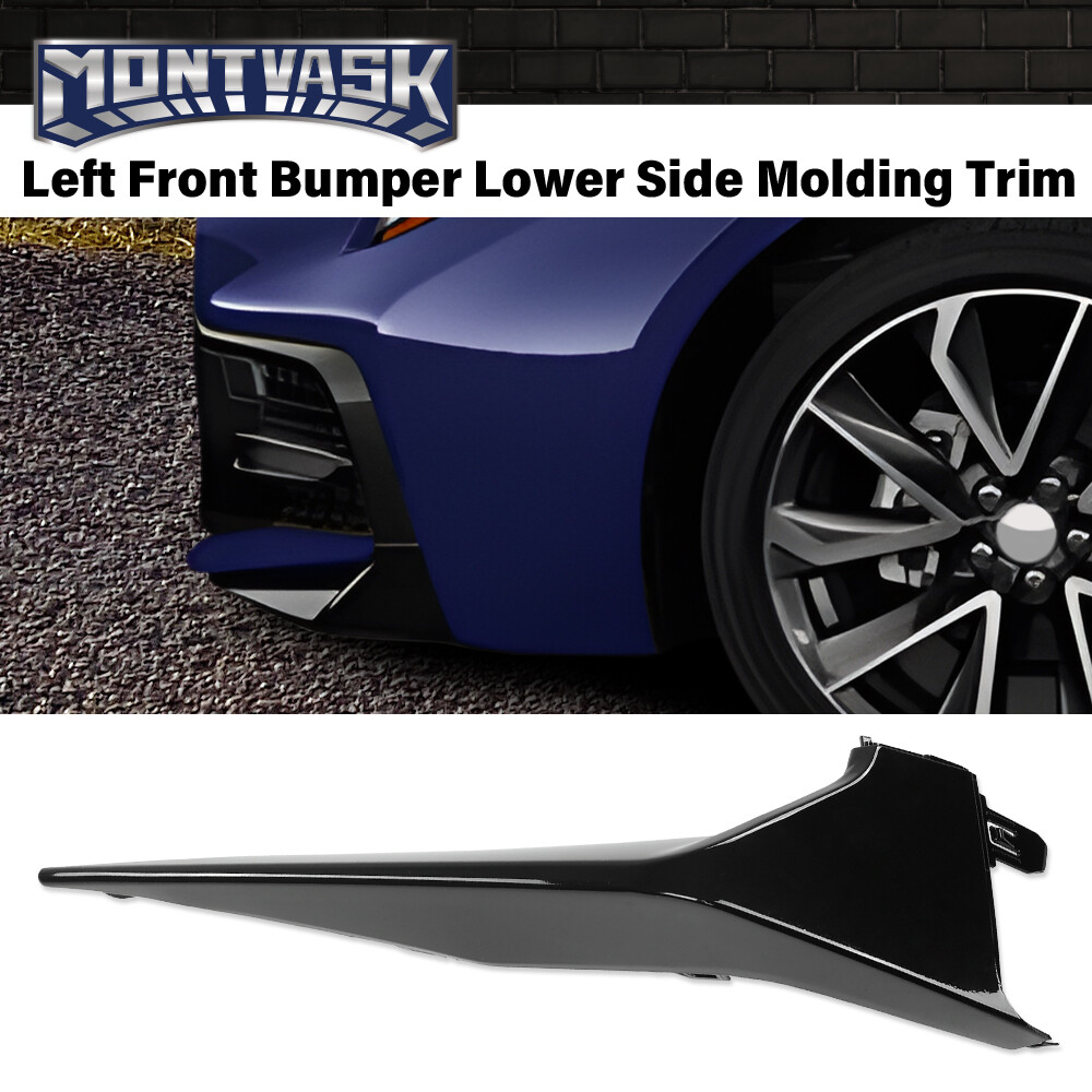 Fit For 2020-2022 Toyota Corolla Front Bumper Lower Side Molding Trim Left Side