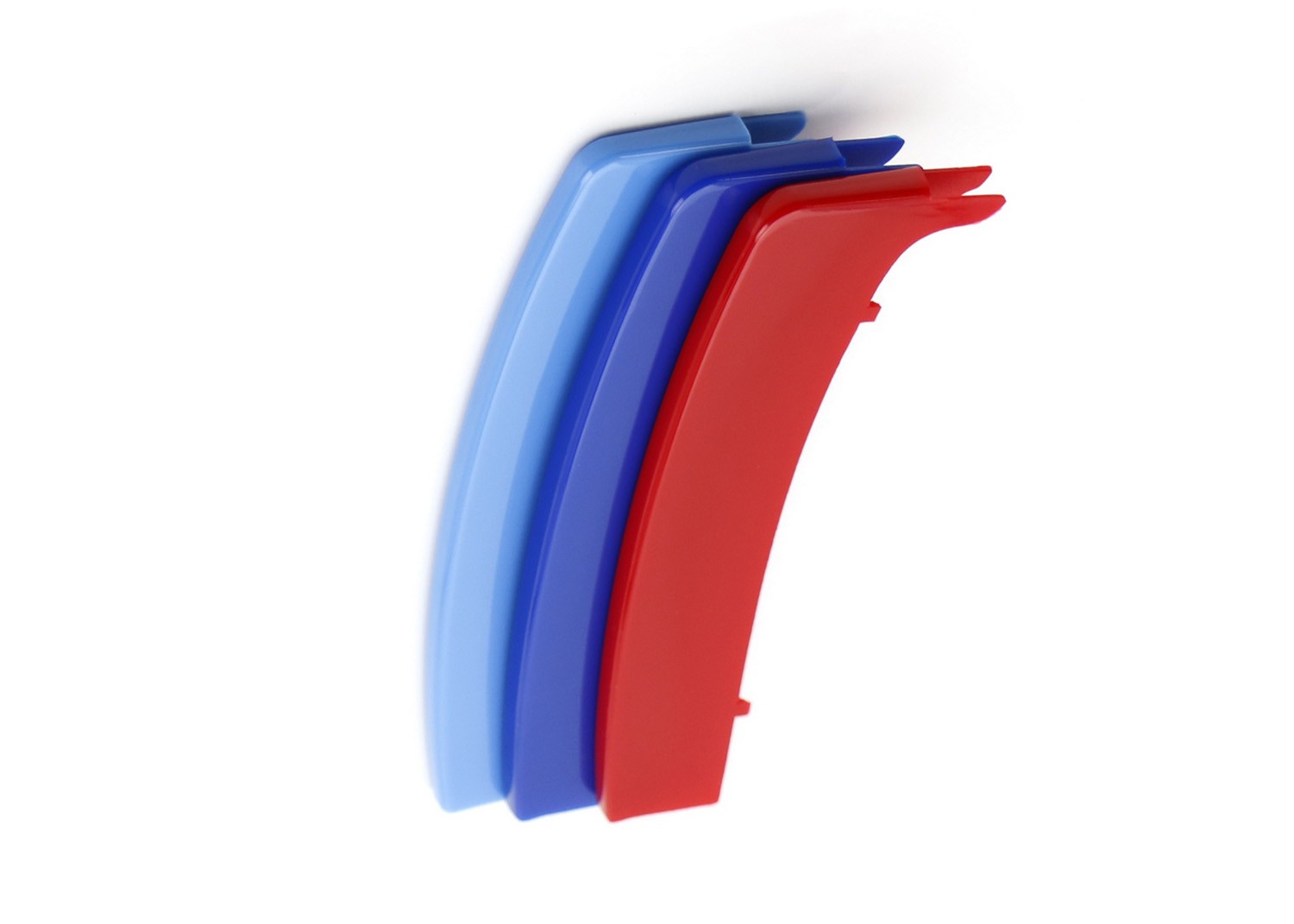 ///M-Color Grille Insert Trims For 08-13 BMW 1 Series w/ 12 Standard Grill Beams