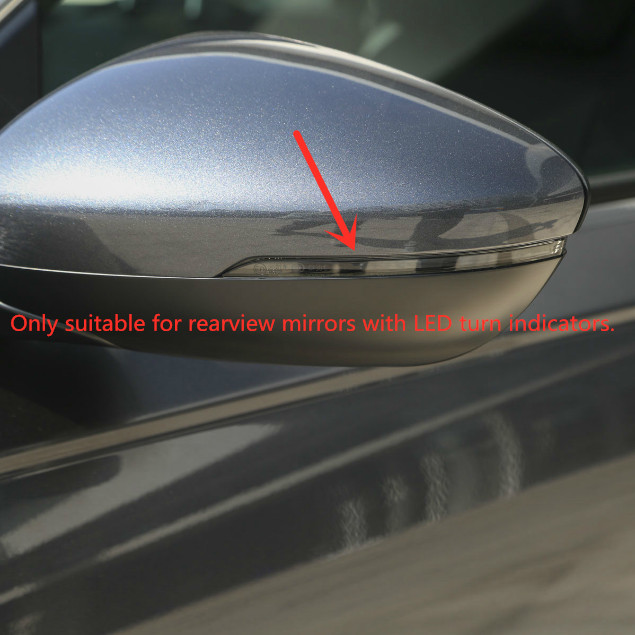 For Honda Accord 2023-2025 Glossy Black Side Rearview Mirror Overlay Cover trim