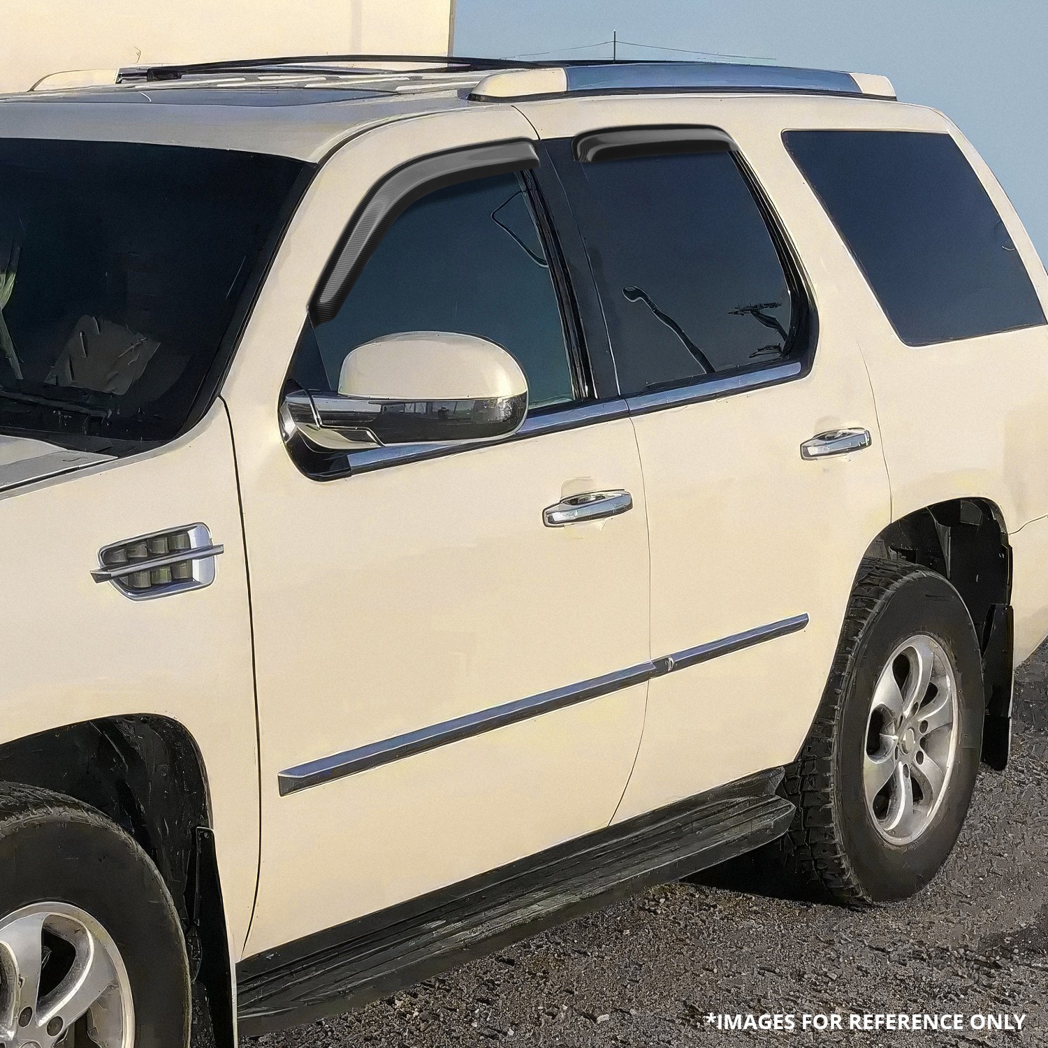 For 2000-2006 Cadillac Escalade ESV/EXT GMC Yukon Window Visors Sun Deflector
