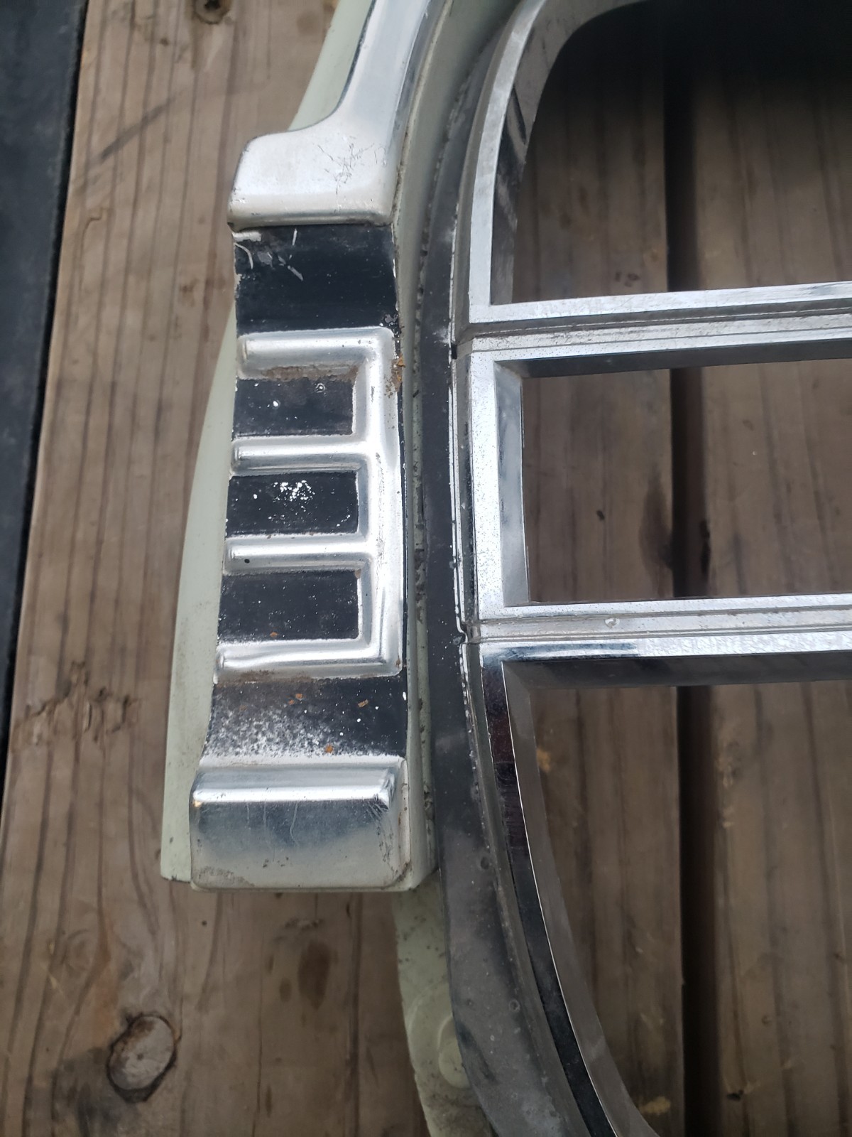1968 Ford Galaxie 500 Rt Rear Quarter Panel Extention And Tailight Bezel OEM…