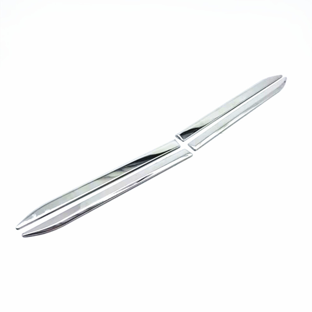 3D Chrome Strip Trim Cover Stainless Steel For Car Body Front Doors Side Fender