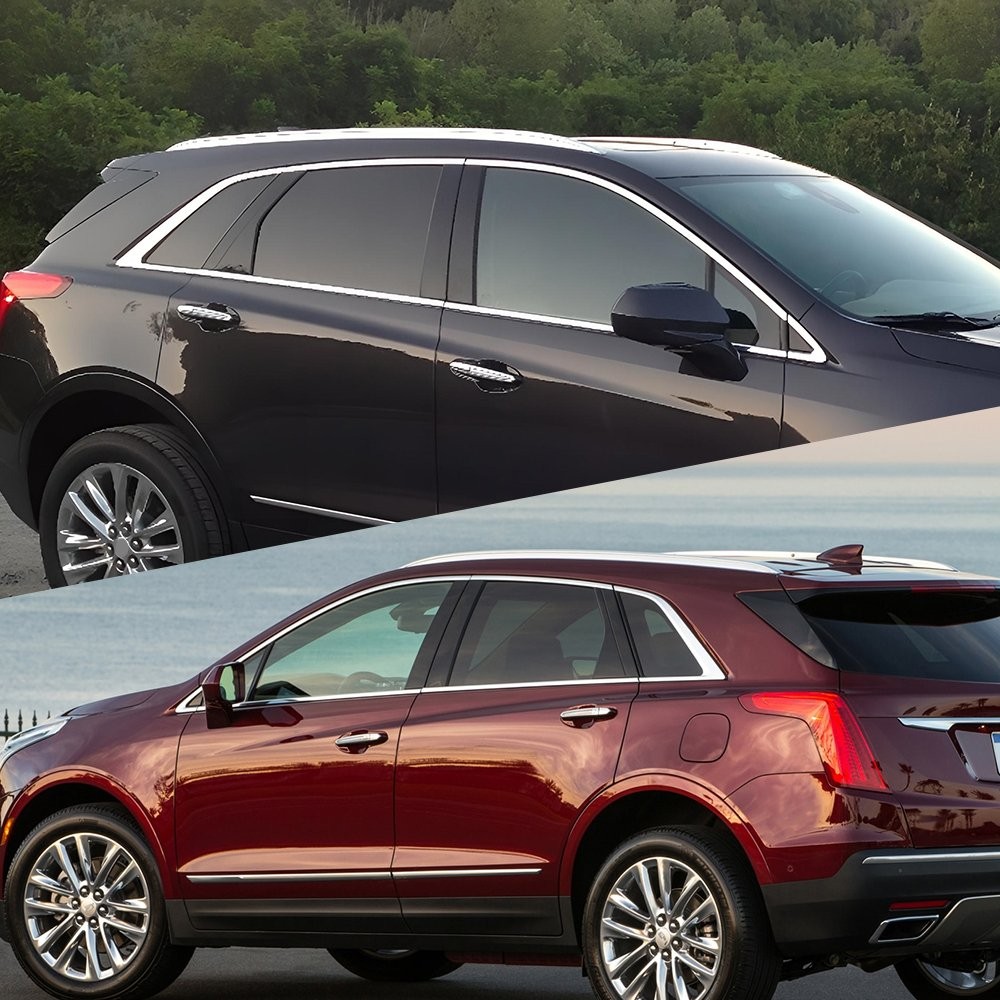 Pillar Post Trims Cover 6PCS Suitable for Black Cadillac XT5 2017-2023