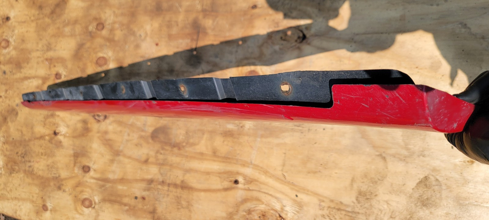 2012 Fiat 500 Sport Right Side Rocker Molding Skirt OEM 55108424