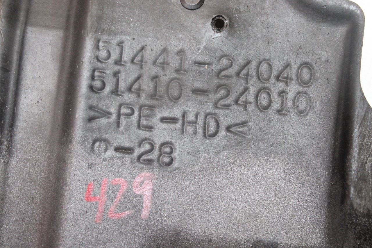 2002 LEXUS SC430 Z40 CONV #429 FRONT ENGINE LOWER SPLASH GUARD SHIELD