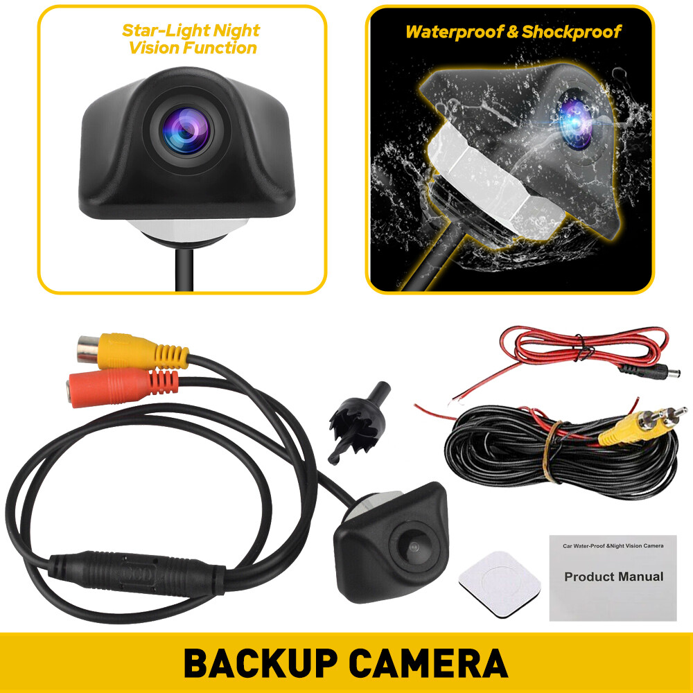 Car Rear View Reverse Camera Parking Backup Cam HD Night Vision Waterproof 170°