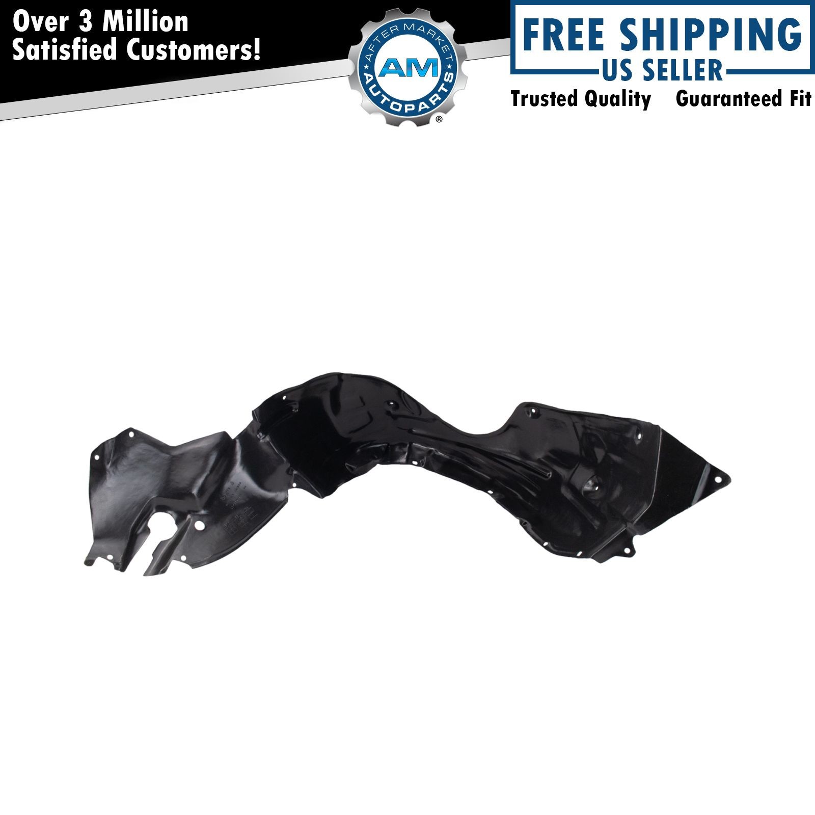 Front Right Inner Fender Liner Black For 1999-2001 Toyota Solara TO1249121