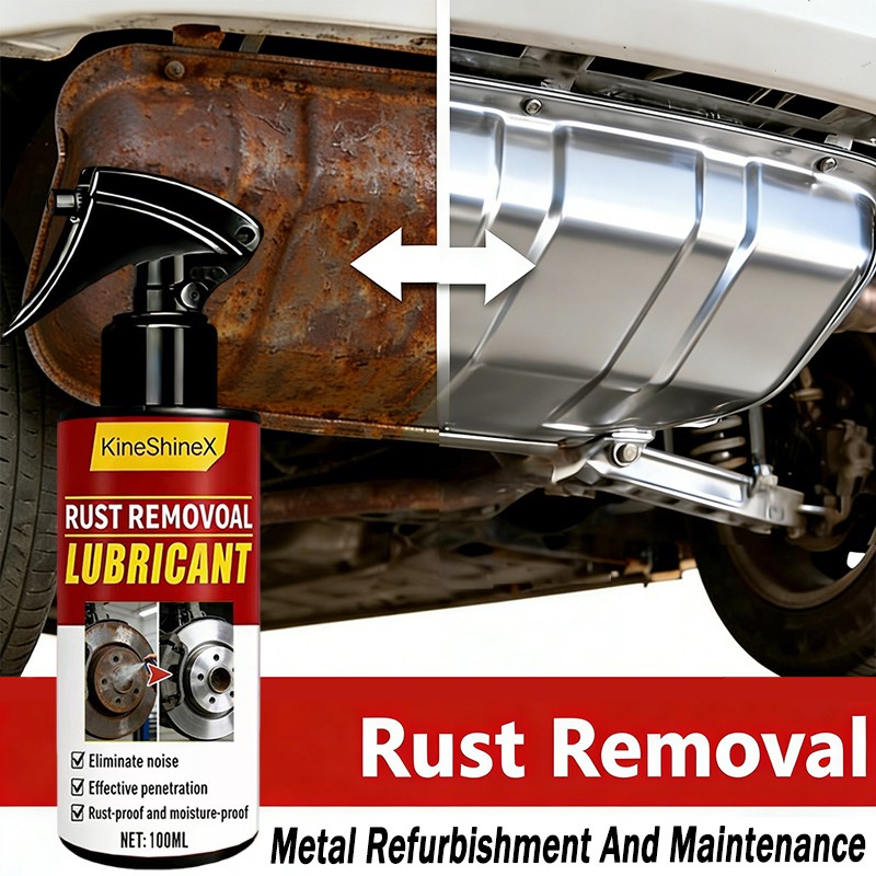Car Rust Remover Auto Exhaust Pipe Derusting Spray Quickly Wheel Hub Care Clean