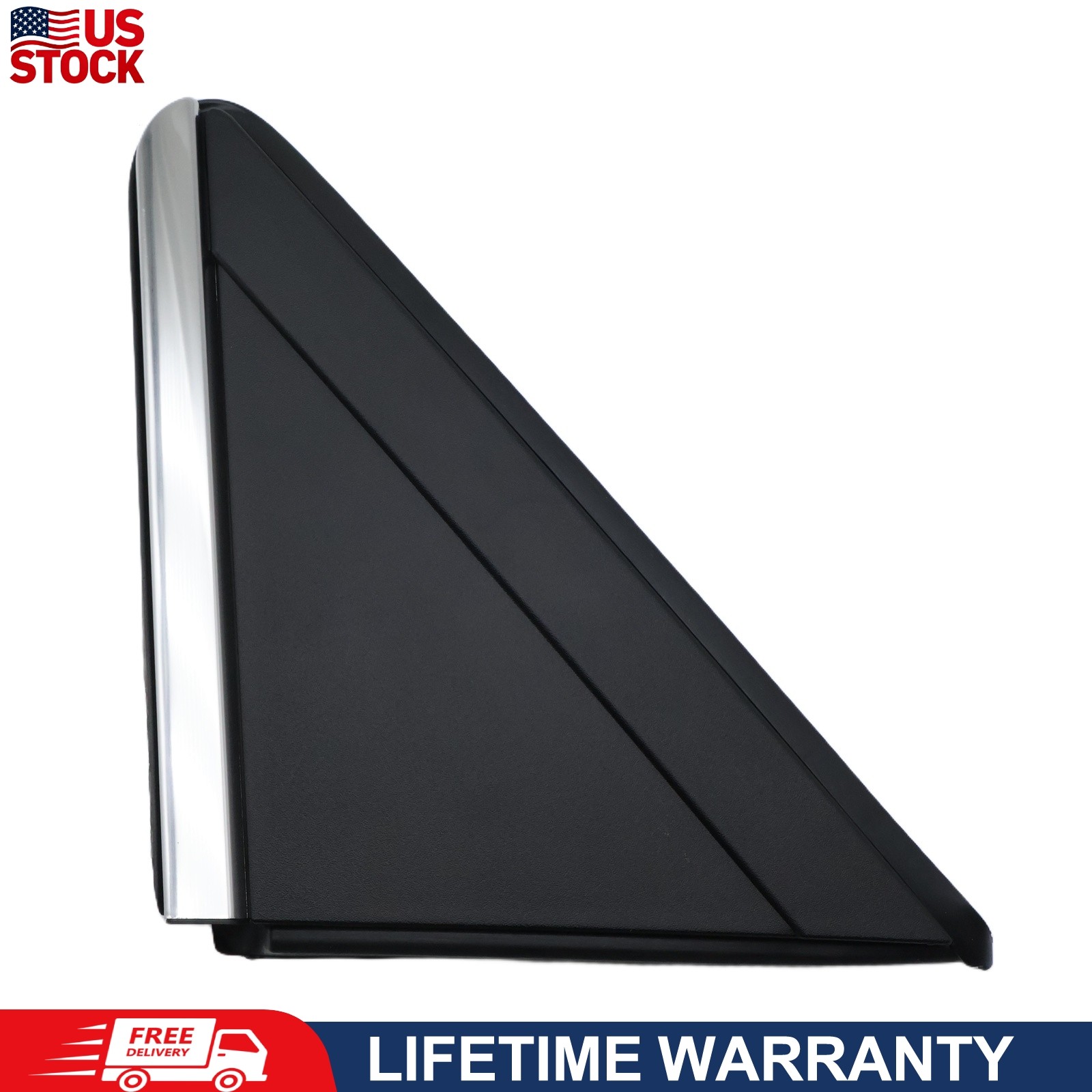 Driver Left Mirror Flag Cover For Dodge Grand Caravan 2008-2019