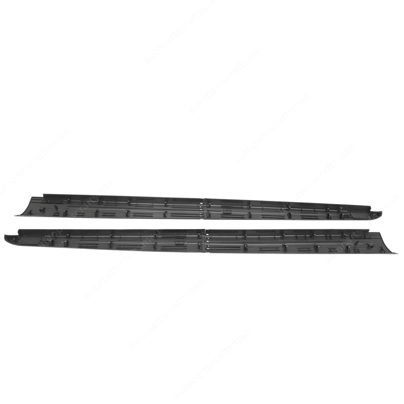 New LH & RH 5.5′ Styleside Bed Rail Molding Cap Kit Black For Ford F-150 15-20