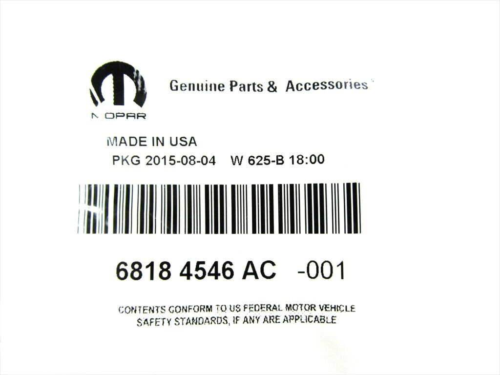 15-23 DODGE CHALLENGER RIGHT SIDE PASSENGER SIDE HOOD BEZEL NEW MOPAR GENUINE