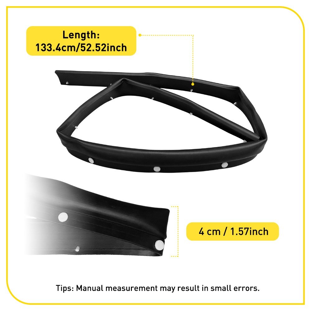 Front Engine Hood Sealing Strip Trim For Honda Accord 18-22 74142-TVA-A11 1-10X
