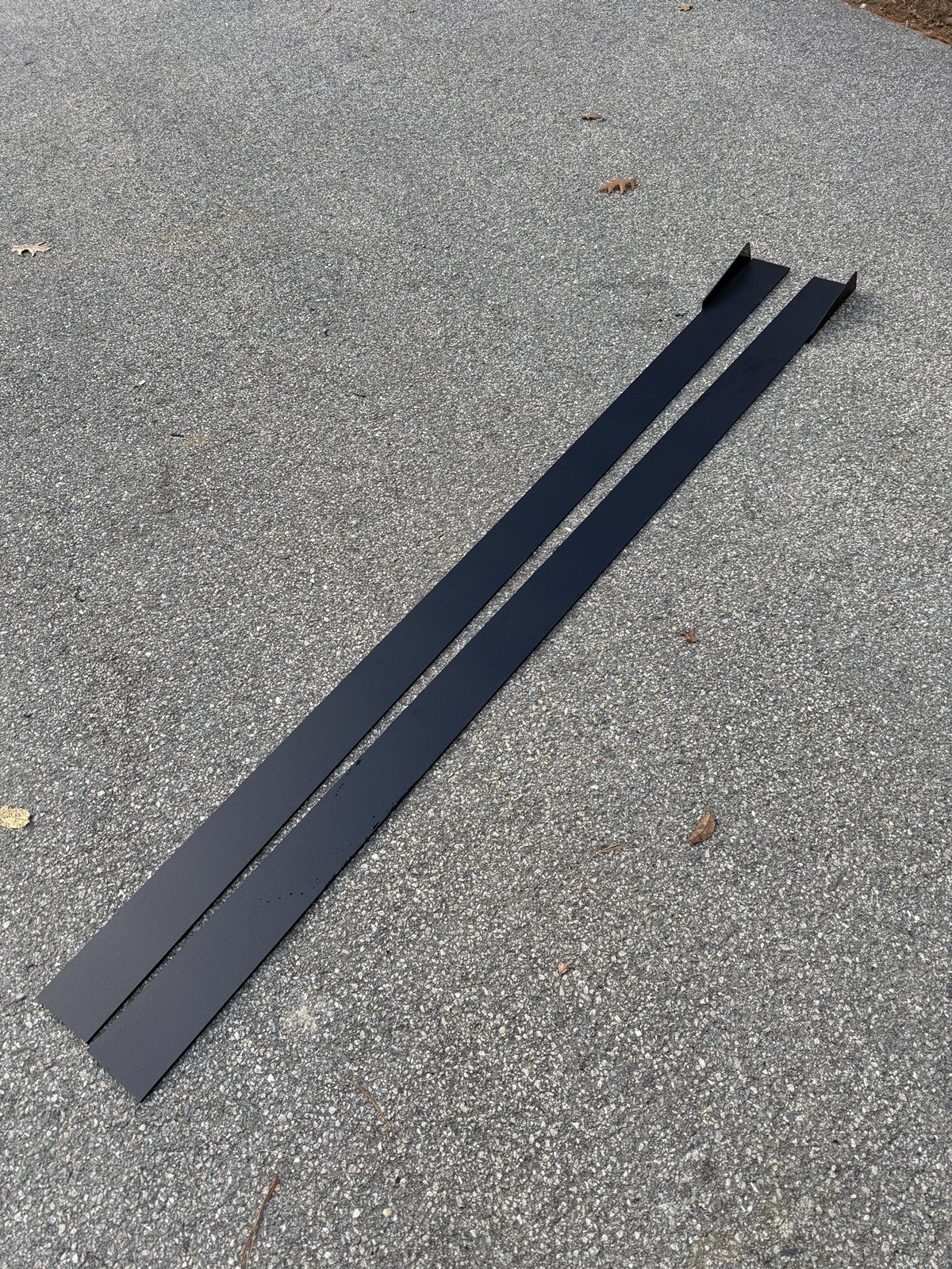 Universal Side Skirt Extensions With Fin 85”x4.5x.25 IMPACT/WARP/HEAT RESISTANT