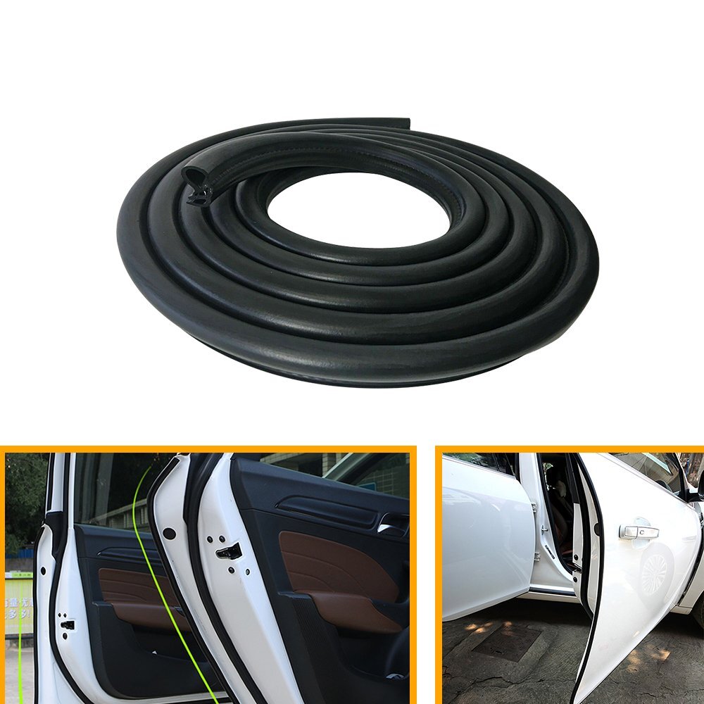 Universal Auto Rubber Weather Seal Door Window Strip Lock Trunk Hood Edge Trim