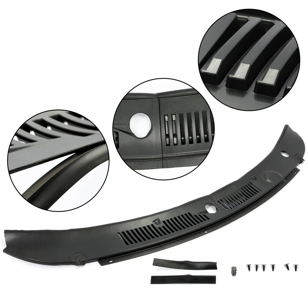 Windshield Wiper Cowl Cover For 99-04 Ford Mustang IMPROVED Wiper Cowl Grille