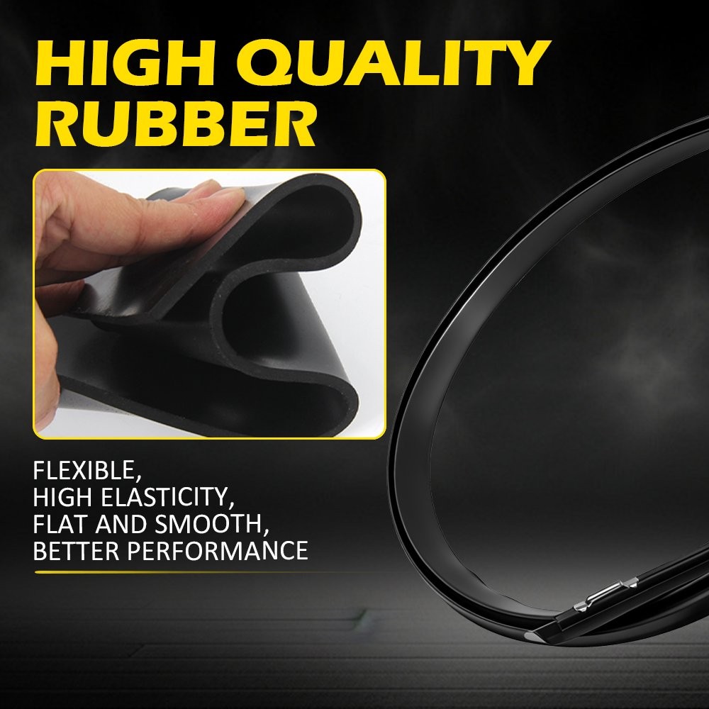 For Honda Civic 2016-2021 Car Window Moulding Trim Weatherstrip Seal Belt2-10x
