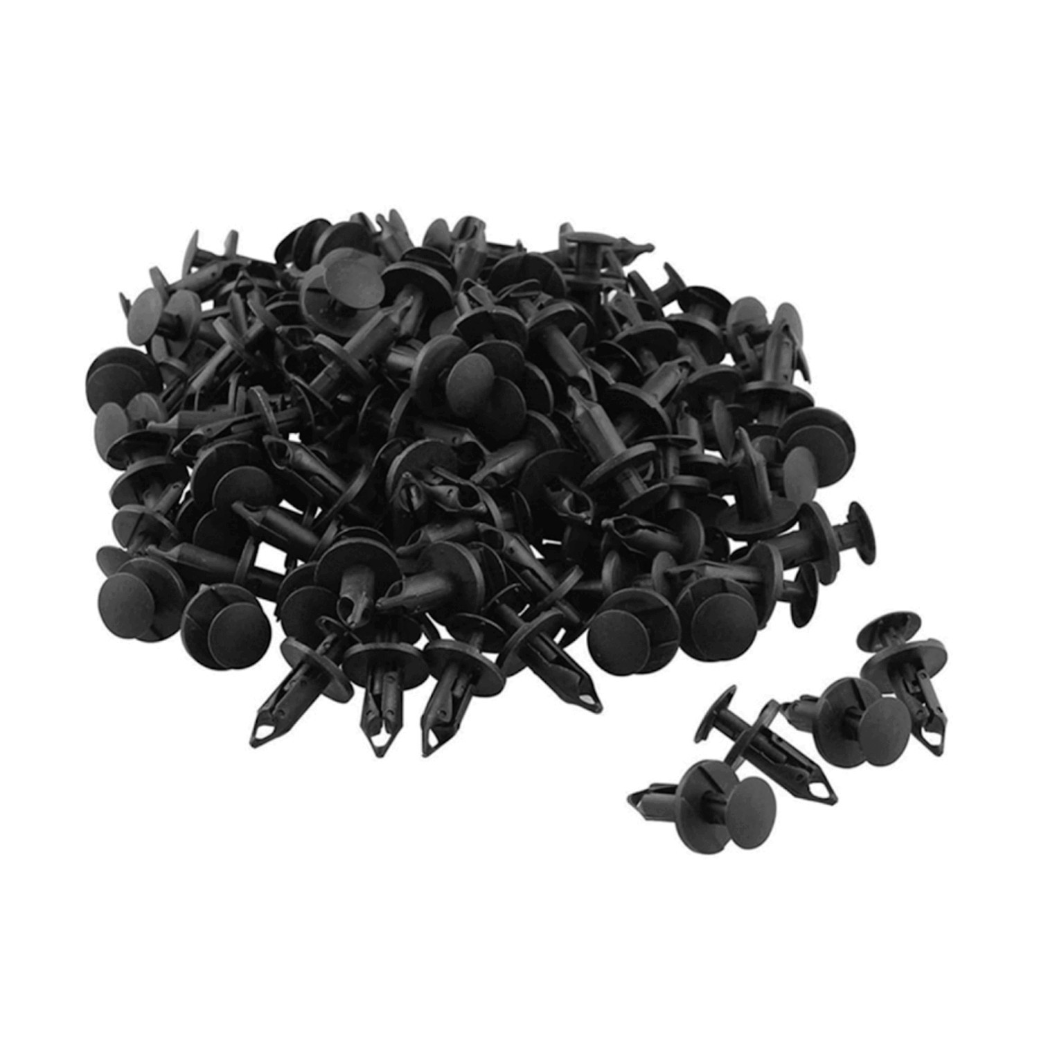 120PCS8mmPlasticRivet Push Clips Automotive Retainer Fasteners for Bumper & Trim