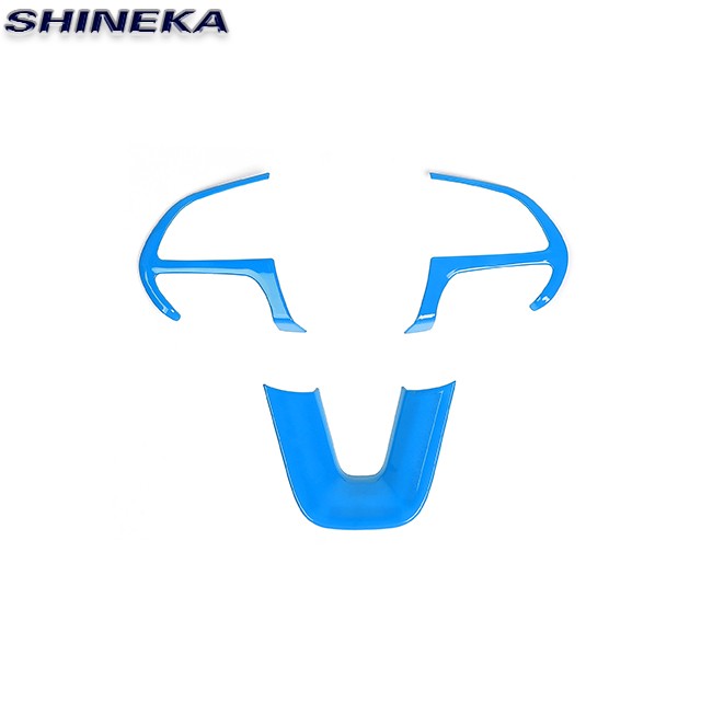 Steering Wheel Decor Cover Trim for Cherokee 14+/Dodge Challenger Charger 2015+