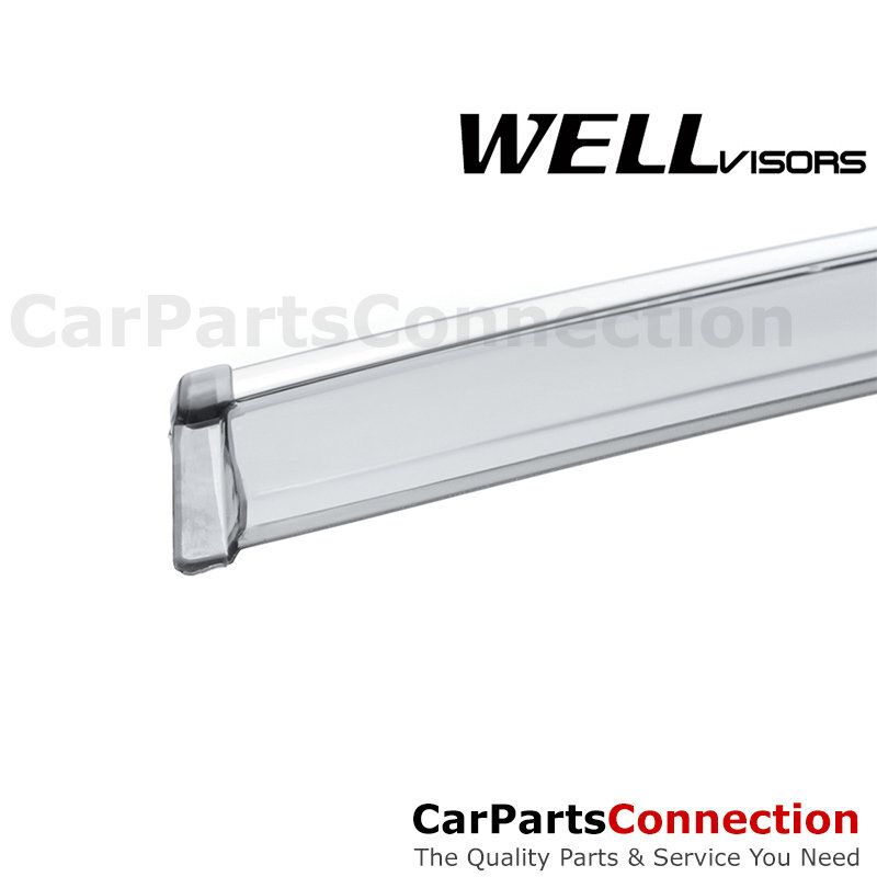 WellVisors Side Window Visors For Honda CRV 17-22 Door Deflectors Deflectors