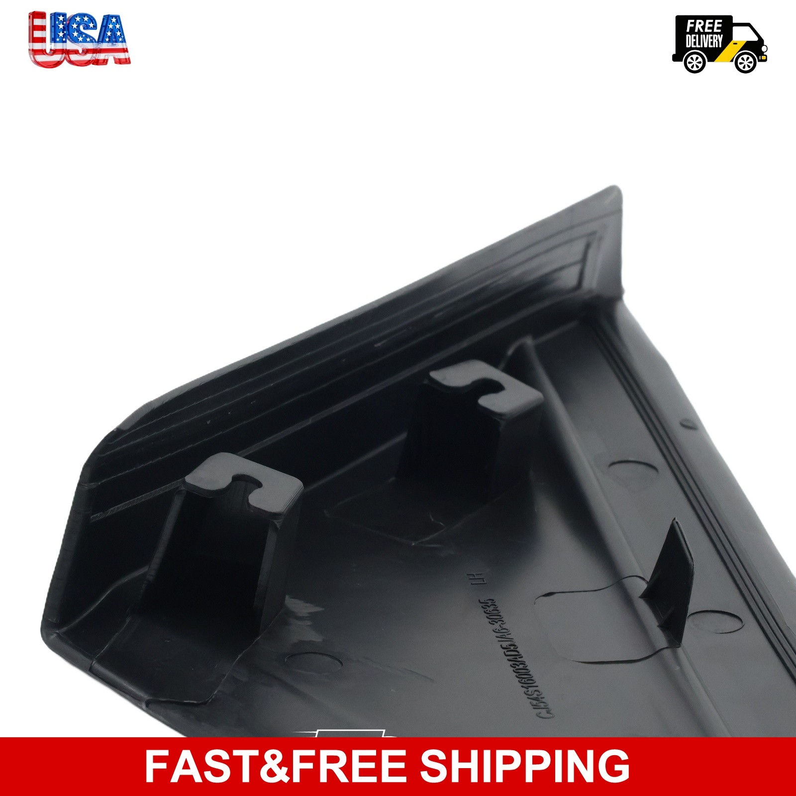Front Left+Right Mirror Corner Triangle Fender Cover Fits 13-19 Ford Escape