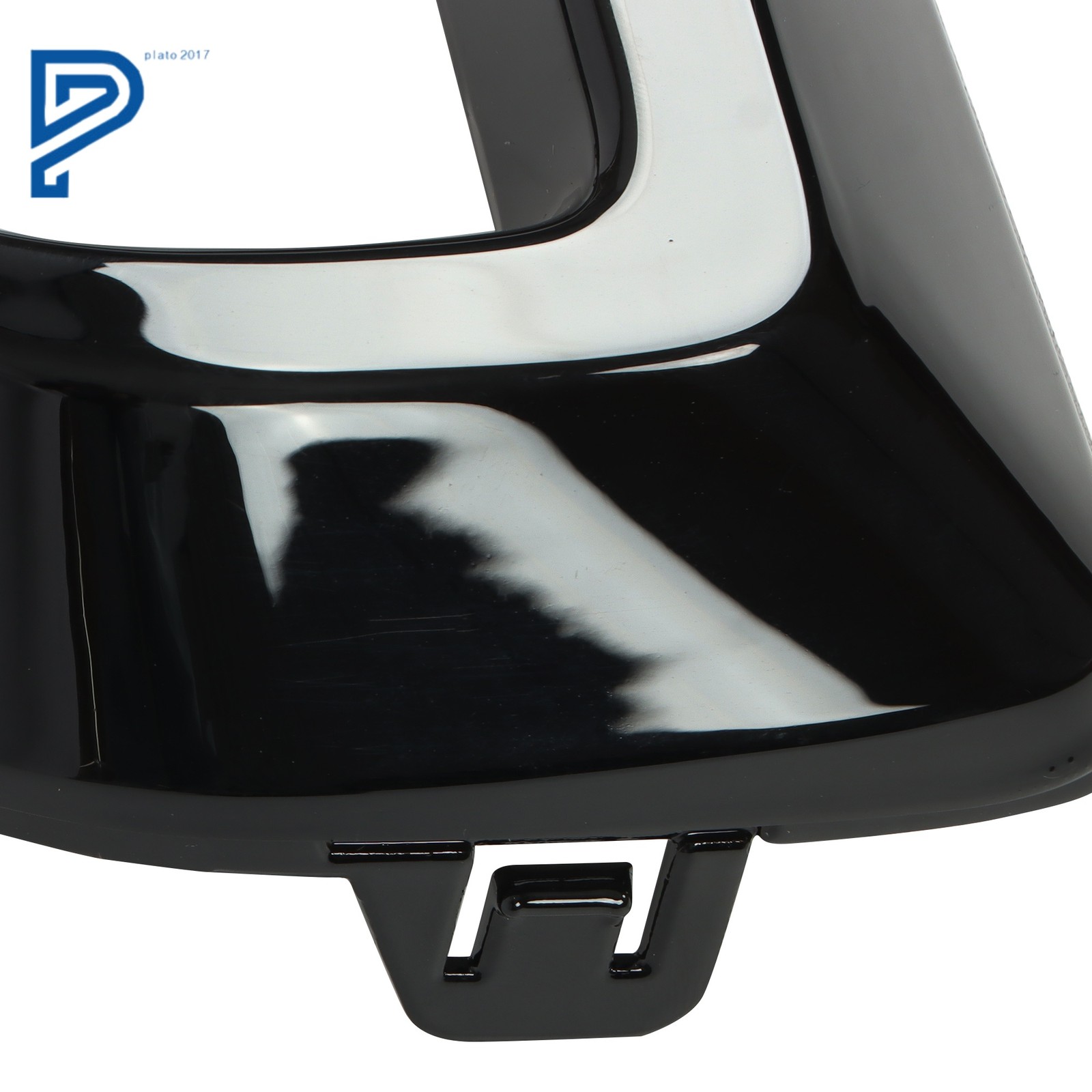 Front Left & Right Side Bumper Trim Molding Gloss Black For Honda CR-V 2023-2025
