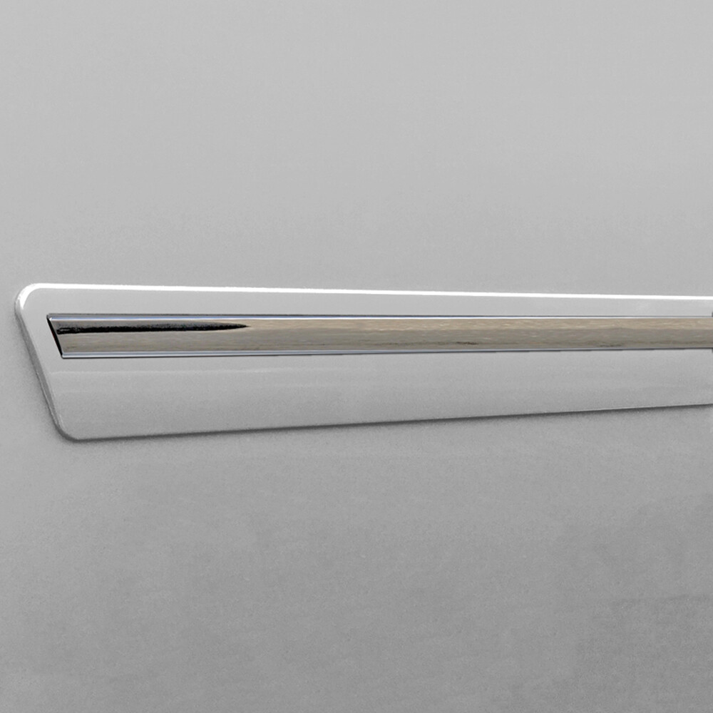 For: Ford F-150 Crew 2015-24 Painted Moldings w/ Chrome Inserts #CF2-F15015-SCC