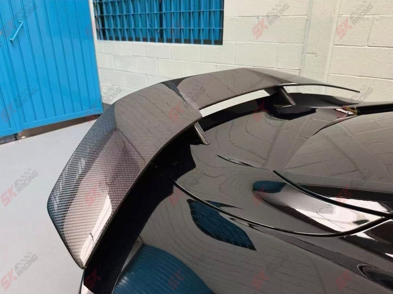 For Lotus Emira 2023+ Dry Carbon Fiber Front Rear Lip Spoiler Wing Hood BodyKits