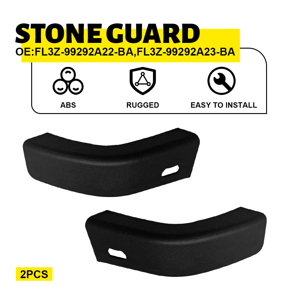 For Ford F150 F250 F350 Left and Right Front Bed Side Stone Guard Deflector H
