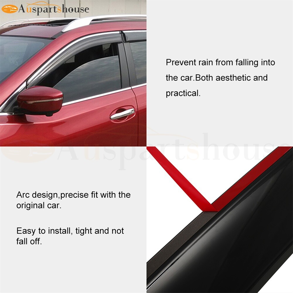 For 1992-1999 Chevrolet Suburban 1500 2500 Window Visor Deflector Rain Guard