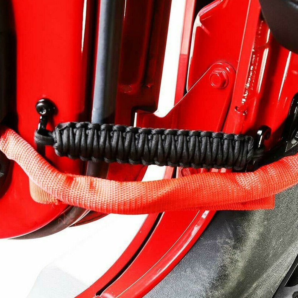 For Jeep Wrangler JK/JL 1976-2021 Car Door Limiting Straps Belt Accessories 4PCS