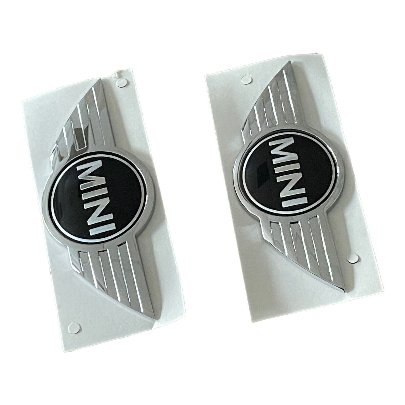 2007-2013 Mini Cooper S Front and Rear Emblem Set 5114754973 R56 R57 Genuine OEM